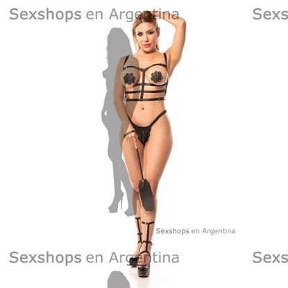 Corset  Madonna negro